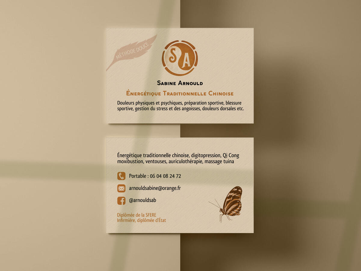 Carte de visite - Énergéticienne