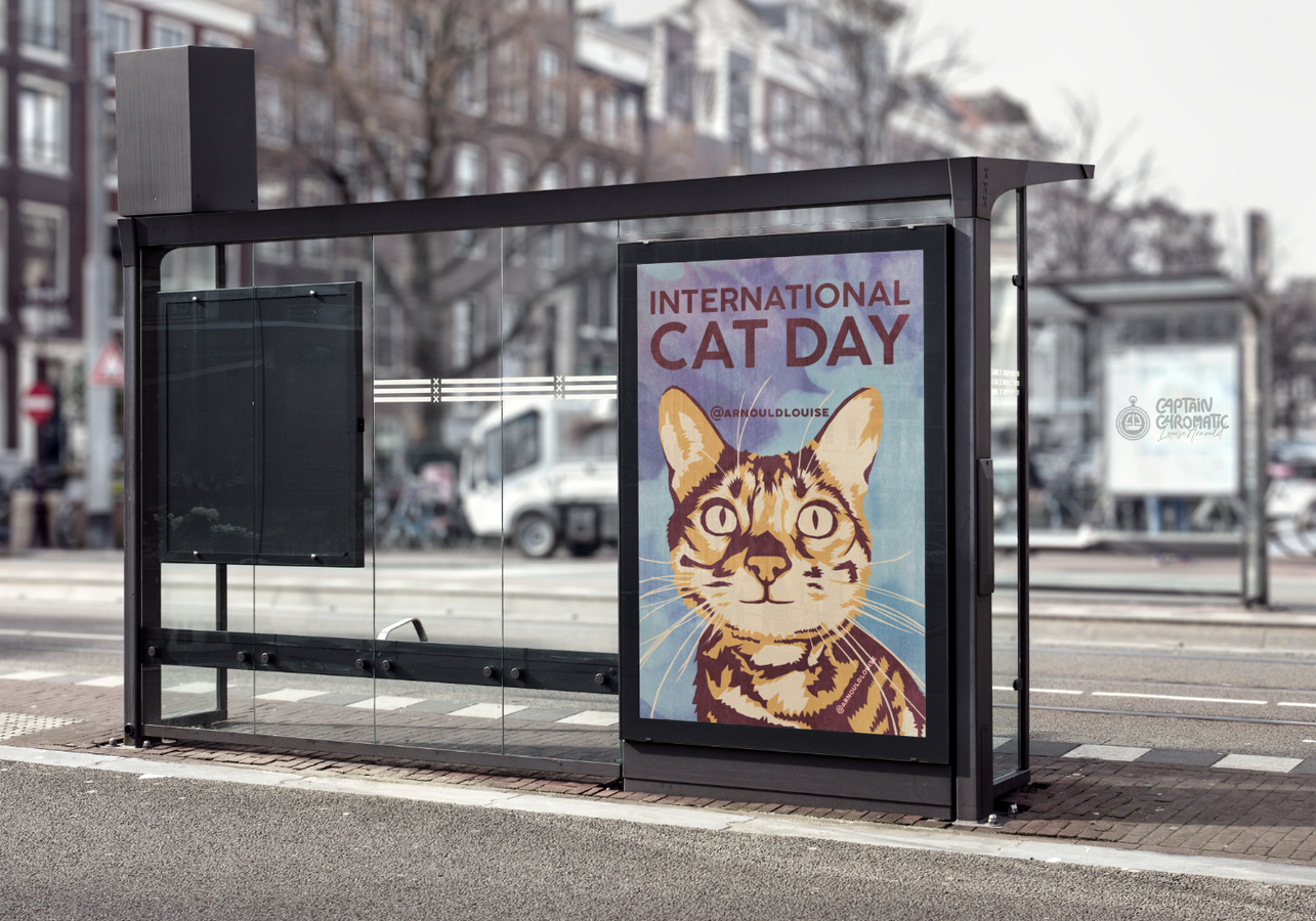 International Cat Day - Concept