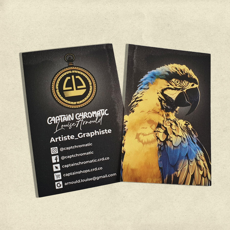 Carte de visite - Captain Chromatic