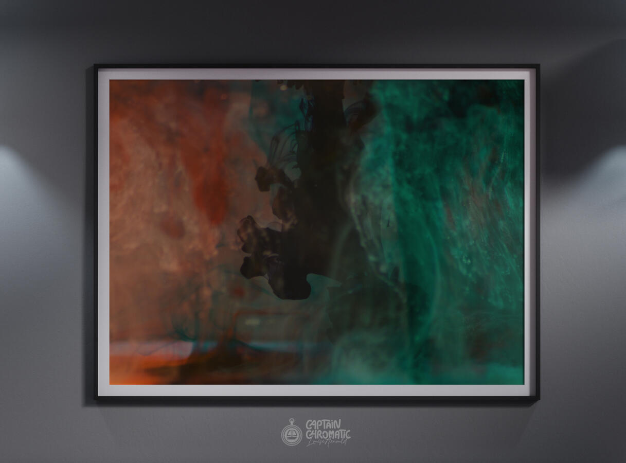 Red green black water