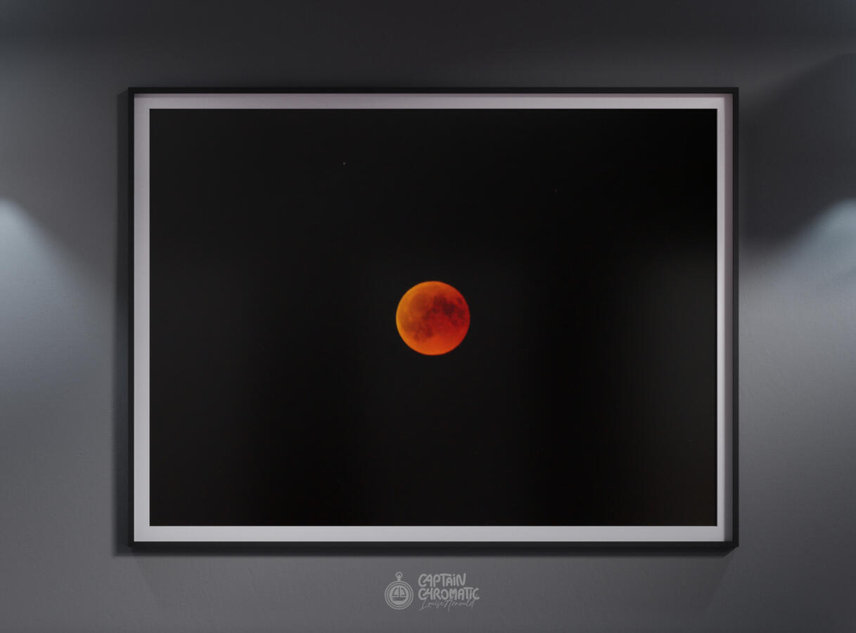 Orange moon