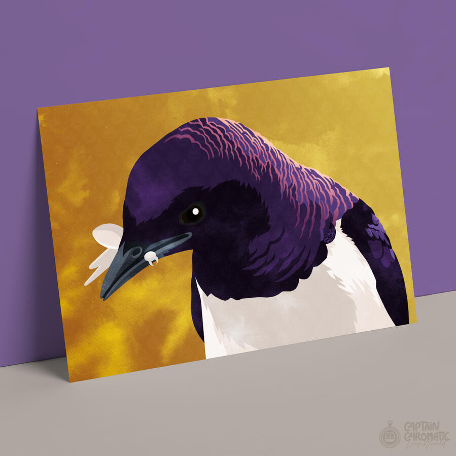 Étourneau améthyste