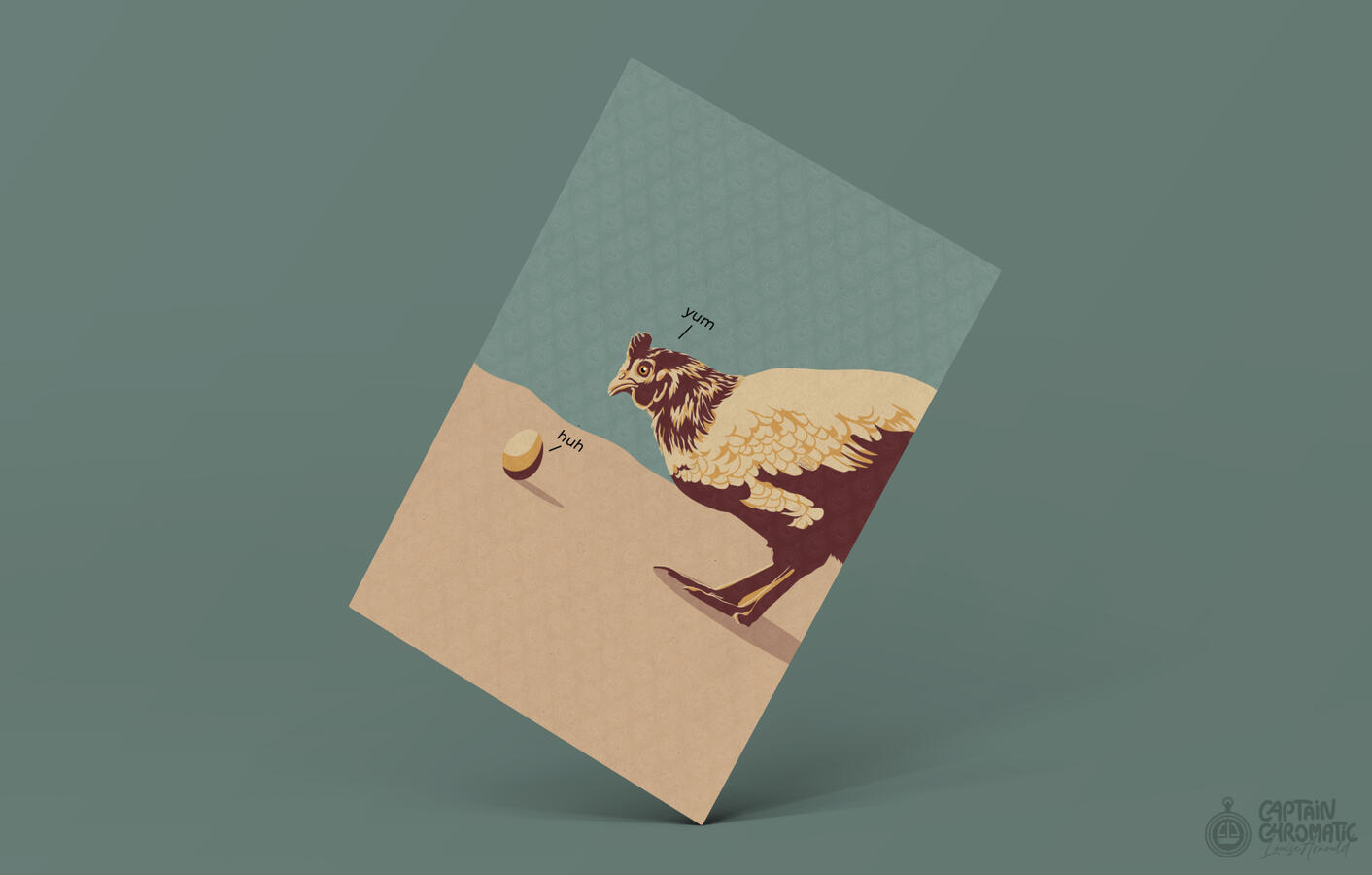 Poule et poussin, pâques