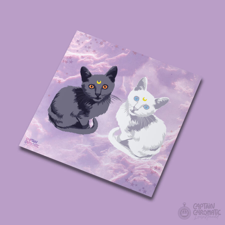 Artemis &amp; Luna - Sailor Moon