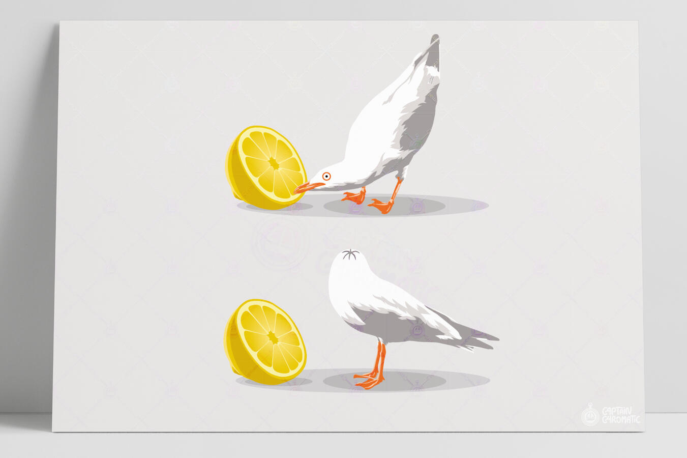 La mouette et le citron